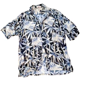Camisa Hawaiana Campia Moda Para Hombres Con Botones Talla Grande Tropical Cuello Crucero - Imagen 1 de 4