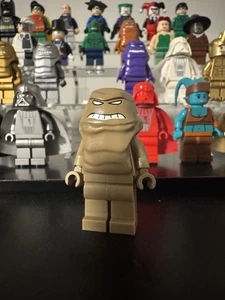 Lego Custom ClayFace Minifigure Dark Tan Pad Printed And Injection Molded - Picture 1 of 2
