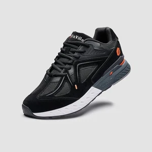 Zapatillas para caminar FitVille para hombre con núcleo de rebote nuevas con etiquetas, negras - talla 13 - Imagen 1 de 3