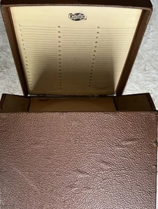 Vintage Record Box For 78rpm Records 11”x12”x12” Unused index card Antique Rare - Picture 1 of 16