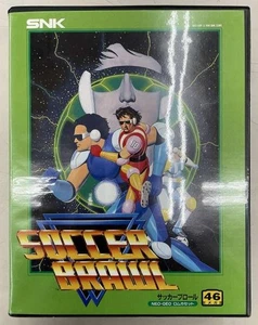 SNK Neo Geo Soccer Brawl Sports Fighting Game Cartridge Retro Japan - Picture 1 of 5