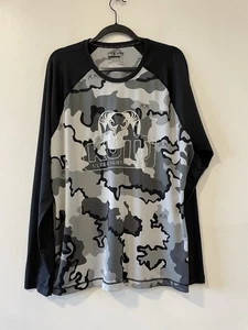 Camisa KUIU XL Manga Larga Camuflada Negra Ultraligera Caza Coolmax Absorbente Para Hombres - Imagen 1 de 6