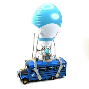 Fortnite Deluxe Battle Bus Inflatable Balloon Lights & Sound Jazwares WORKS 14in - Picture 1 of 22