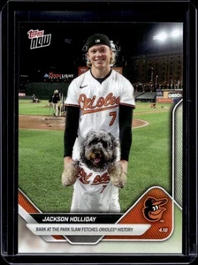 2025 Topps Now #74 Jackson Holliday Image Variation Short Print - Photo 1 sur 2
