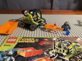 LEGO Power Miners: Granite Grinder (8958) 100% Complete w/ Instructions No Box