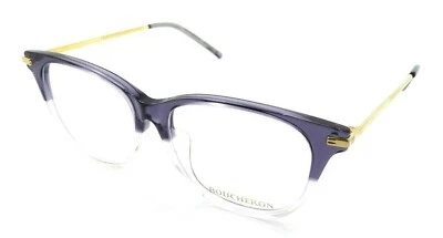 Monturas de gafas Boucheron BC0027OA 004 54-16-145 gris - transparente/dorado ajuste asiático Foto 1 de 3