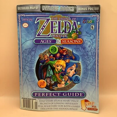 Legend Of Zelda Oracle Of Seasons & Ages Versus Strategy Guide  - Image 1 of 4