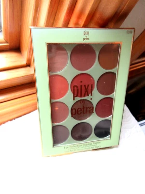 PIXI BY PETRA EYE RELECTION SHADOW PALETTE 12 RUSTIC SUNSET SHADES RICH PIGMENT - Image 1 of 4