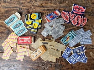 Konvolut Sammlung alte Rasierklingen razor blades 20er Vorkrieg bis WK2 & 50er - Picture 1 of 6