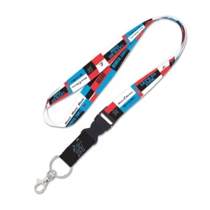MIAMI MARLINS LET'S GO FISH LANYARD DETACHABLE BUCKLE NEW WINCRAFT 🐠 - Picture 1 of 1