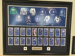Toronto Maple Leafs 1964 Commemorative Parkies Tall- Boys framed - Picture 1 of 3