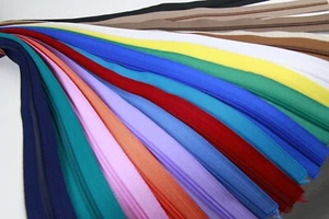 Genuine YKK Zippers Size #5 & #10 Nylon Coil/Continuous Tape Only per Metre - Picture 1 of 10