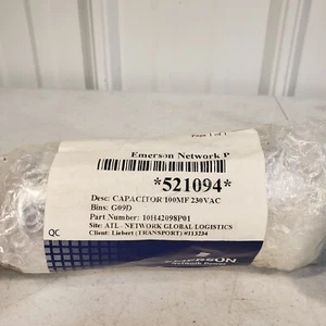 Emerson 521094 Capacitor 100mF 230 VAC 10H42098P01 - Bild 1 von 1