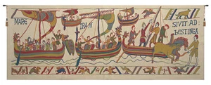 Bayeux Medieval Belgian Tapestry | Jacquard Woven Wall Art Decor - Picture 1 of 5