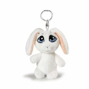 NICI White Rabbit Bean Bag Keyring 10cm 35647 - Picture 1 of 3