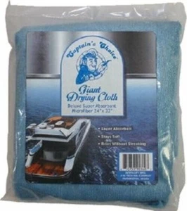 Captain's Choice MICROFIBR Drying Cloth 24 X33 - Picture 1 of 1