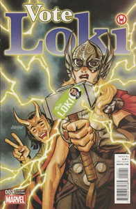 VOTE LOKI #2 Johnson Variant (Marvel Comics, 2016) NM! - Picture 1 of 1