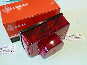 LUZ TRASERA GENUINA LUCAS 917 LUZ DE PARADA COLA TRIUMPH T140 T150 T160 ""NUEVA"" 99-1252 - Imagen 1 de 3