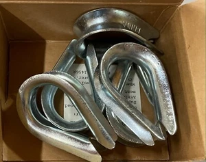 National Hardware 176-842 1/2" Drahtseil Fingerhut verzinkt - 5er-Pack - Bild 1 von 3