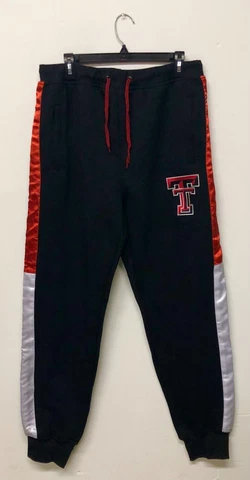 Texas Tech Red Raiders Men’s Fleece Jogger Pant (Size XL) - Only One Ever Made Cover