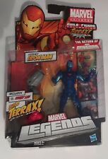 Marvel Legends Extremis Iron Man  Stealth Variant  Action Figure BAF Terrax