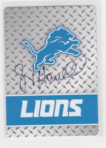 JAMES HARRELL DETROIT LIONS 1979-1983 FLORIDA  AUTOGRAPHED CARD W/E - Picture 1 of 1