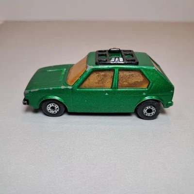 1976 Matchbox Superfast VW Golf, Green Car 1:64 Vintage - Image 1 of 4