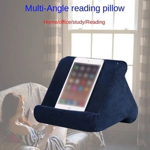 Soft Reading Pillow Stand Detachable Sponge Pillow Tablet Support  Cell Phone - Afbeelding 1 van 22