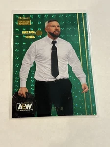 AEW Mark Sterling Premium Star Emerald 2022 #ED 4/10 Metal Universe cubierta superior - Imagen 1 de 3
