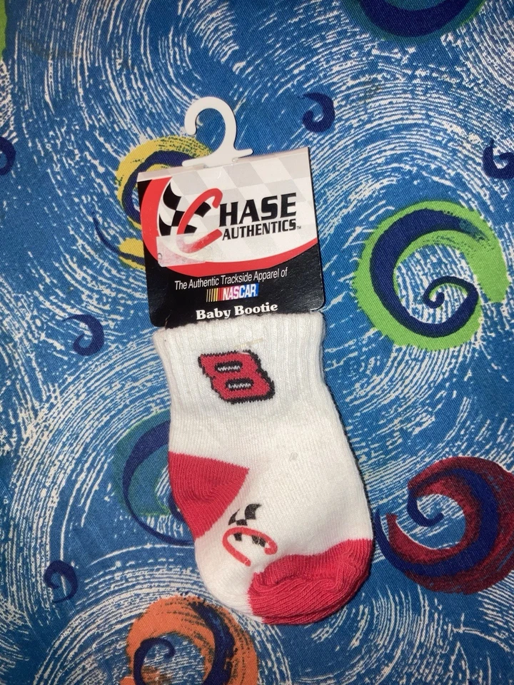 Meias de bebê Dale Earnhardt Jr novas - Imagem 1 de 2