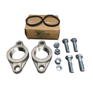 Juego de bridas de bomba de acero inoxidable TACO 1600-032S brida NPT SS de 2" para bombas - Imagen 1 de 4