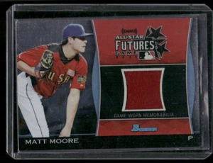 MATT MOORE 2011 BOWMAN ALL-STAR FUTURES GAME JERSEY RELIC RC FGR-MMO - Picture 1 of 2