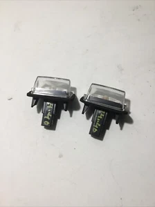 2017 TOYOTA CAMRY LE SET OF 2X REAR NUMBER PLATE LIGHTS OEM - Picture 1 of 10