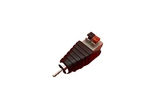 Balum conector adaptador Altavoz Phono RCA macho a 2 terminales de tornillo - Imagen 1 de 3