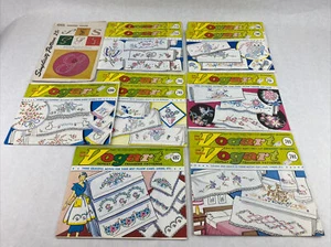 Lot of 26 Vintage Vogart & Aunt Martha's Transfer Pattern + Extra - Picture 1 of 2