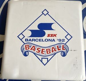 1992 Barcelona Olympics Baseball SSK 14 inch square vinyl foam seat cushion RARE