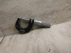 STARRETT MICROMETER #436 0-1" - Picture 1 of 3