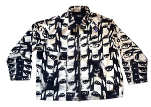 LEVI'S  X ROEMELLO UGALE EYE PRINT CORDURA JACKET MEN'S SIZE: XL - Picture 1 of 8