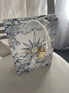 Dior Aniversario Portador/Bolsa de Regalo Talla Médica 26/20/8cms Metal Dior Estrella... Nueva - Imagen 1 de 5