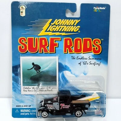 Camioneta Johnny Lightning Surf Rods negra Torrance Terrors Chevy años 60 NUEVA Foto 1 de 4