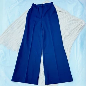 Vintage C.C.N’Company California Wide Leg Flare Pants - Navy Blue (Size 5) - Picture 1 of 10