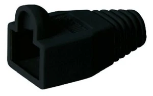 10 piezas RJ45 boquilla antiarrugas negra RJ45 boquilla - Imagen 1 de 1