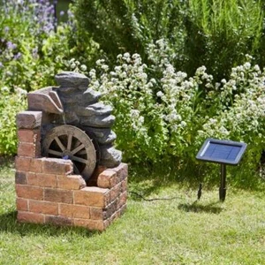 Fuente de molino solar inteligente Heywood - Imagen 1 de 2