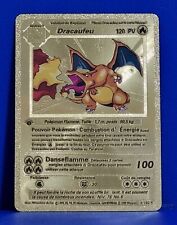 Card Pokemon Card Frances Dracaufeu 120 PV 4/102 Golden Gold Color
