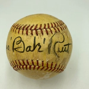 Mrs. Babe Ruth Signed Autographed 1950's Minor League Baseball JSA COA - Picture 1 of 9