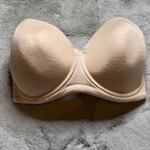 Sujetador Wacoal para mujer 34H 3854119 The Red Carpet sin tirantes con aros - Imagen 1 de 8