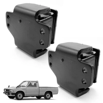 L+R Front Engine Transmission Mount Mounts For Datsun Nissan 720 SD22 1980 1991 - Image 1 of 4