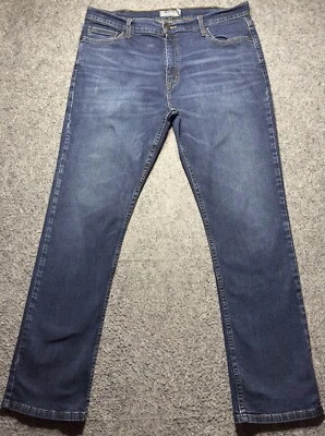 Members Mark Men Jeans 36x32 Blue Straight Fit Stretch Western Rancher Workwear - Image 1 of 4