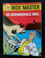 RICK MASTER - Band 2 - "Die geheimnisvolle Insel"- Carlsen, Br  -1.Auflage 1987 