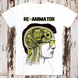 Re-Animator Fantasy Horror 70s Movie Retro Super Cool Best Gift Top Tee T Shirt - Picture 1 of 2